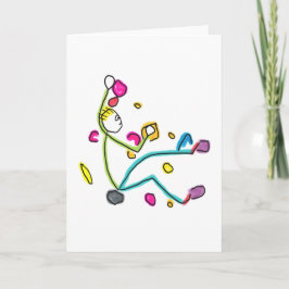 Tarjeta Bouldering Stickman