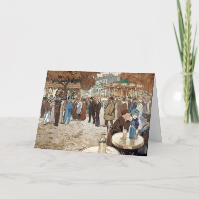 Tarjeta Boulevard de Clichy | Louis Abel-Truchet (Anverso)