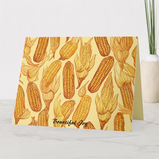 Tarjeta Bountiful Joy (Anverso)