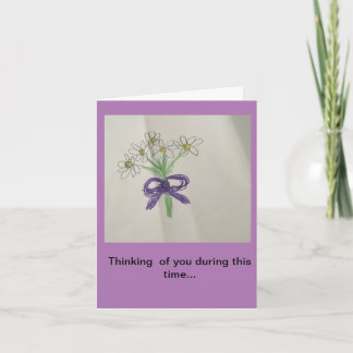 Tarjeta Bouquet de Daisies Get Well card