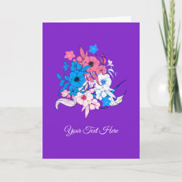 Tarjeta Bouquet de flores