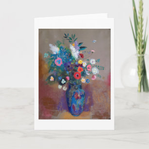 Tarjeta Bouquet de flores, Redon