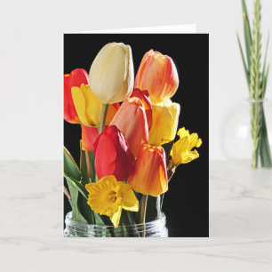 Tarjeta Bouquet de primavera