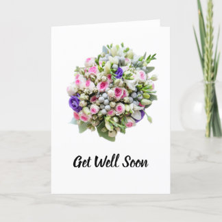 Tarjeta Bouquet Get Well Card