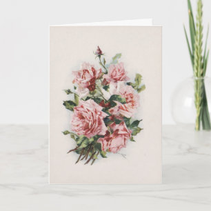 Tarjeta Bouquet Rose del Día de la Madre