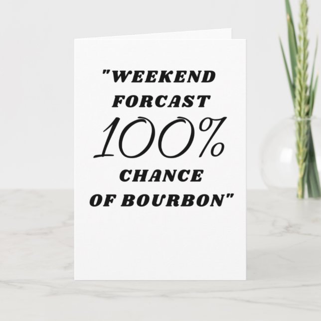 Tarjeta Bourbon Gift: el extraño de Bourbon (Anverso)