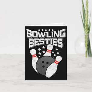 Tarjeta Bowling Besties