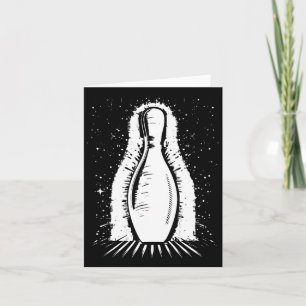 Tarjeta Bowling Pin Bowler