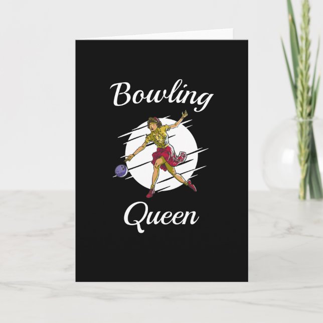 Tarjeta Bowling Queen Bowler (Anverso)