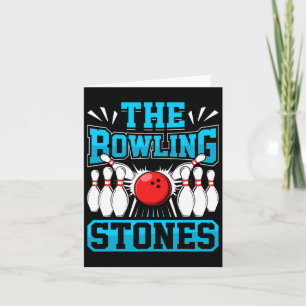 Tarjeta Bowling The Bowling Stones Funny Bowlers L