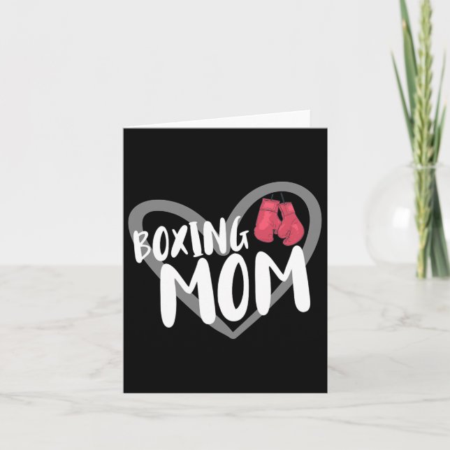 Tarjeta Boxear a mamá (Anverso)