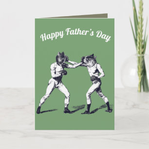 Tarjeta Boxear el Día del Padre