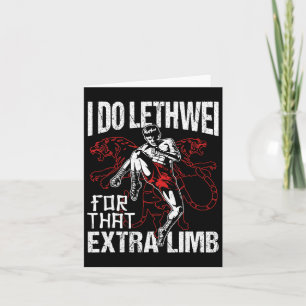 Tarjeta Boxeo birmano Lethwei Entrenamiento Artes Marciale