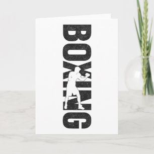 Tarjeta Boxeo Boxeo Vintage 6