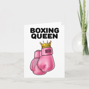 Tarjeta Boxeo de Chicas de boxeo Reina de boxeo 1