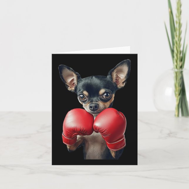Tarjeta Boxeo de Chihuahua (Anverso)