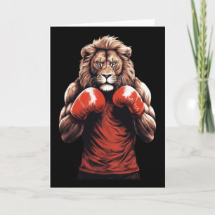 Tarjeta Boxeo de León Boxeo Artes Marciales Mixtas Kickbox