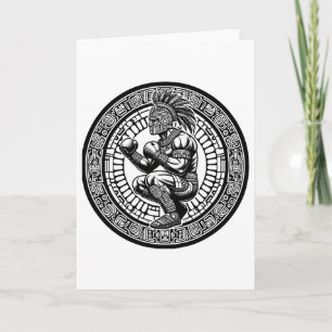 Tarjeta Boxeo México Divertido Estilo Vintage Boxeo M