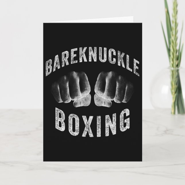 Tarjeta Boxeo Reknuckle Reknuckle  (Anverso)
