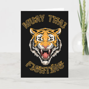 Tarjeta Boxeo Tailandés y Kickboxing Tiger