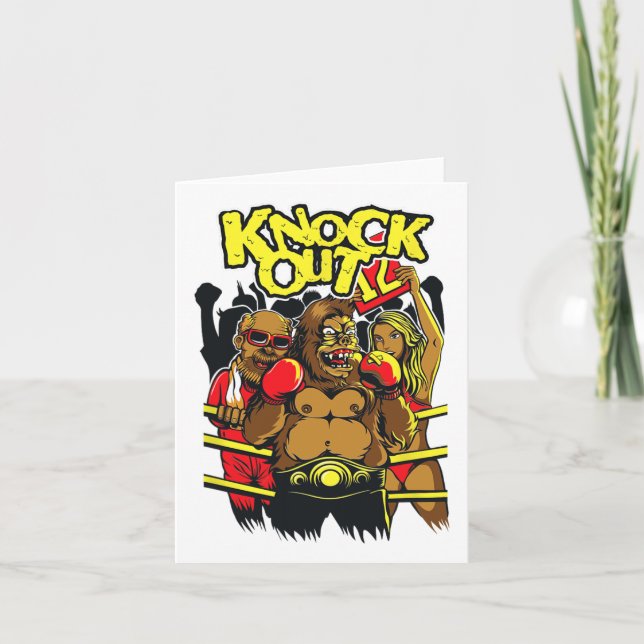 Tarjeta Boxeo ya no dice nada (Anverso)