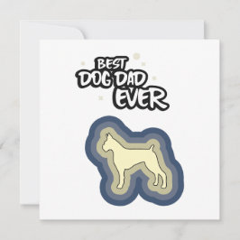 Tarjeta Boxer Blue Best Dog Dad Alguna Vez Te Lo Traigo