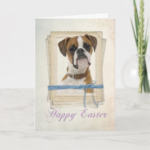 Tarjeta Boxer Easter
