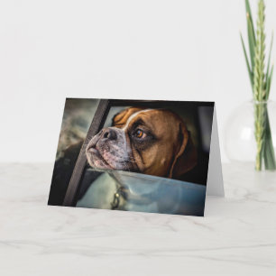 Tarjeta Boxer Smells a BBQ card