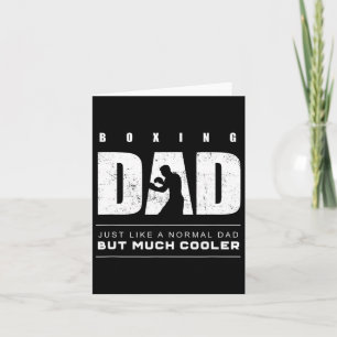 Tarjeta Boxing Dad