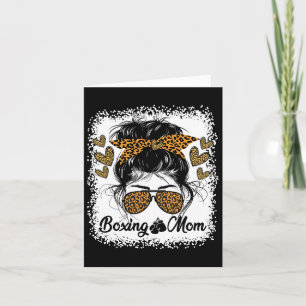 Tarjeta Boxing Mom Boxing Mma Muay Thai Styl Sports Mom