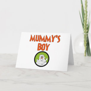 Tarjeta Boy Halloween camisetas y regalos de mamá