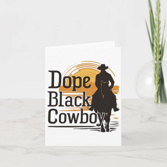 Tarjeta Bozo negro de la droga niño negro chico de la hist (Anverso)