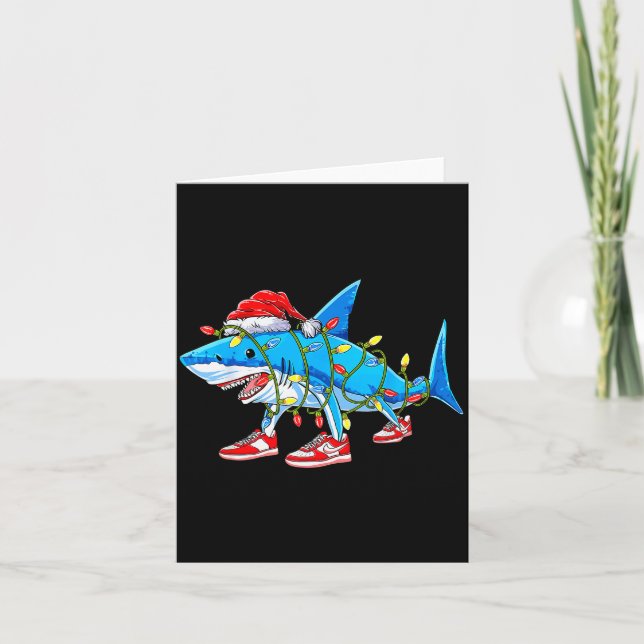 Tarjeta Brainrot Christmas Slang Gen Z Gen Alpha Meme Shar (Anverso)