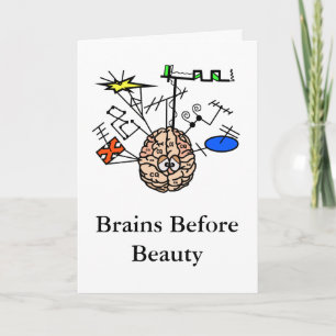 Tarjeta Brainy Ham Radio Funny Birday Card Personalizar It