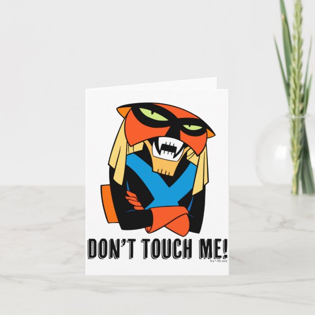 Tarjeta Brak Dont Touch Me  (Anverso)