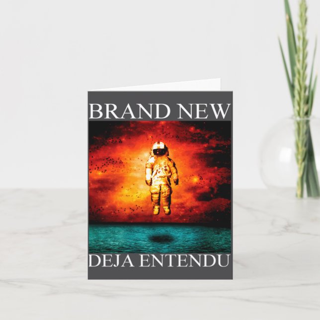 Tarjeta Brand New Deja Entendu  (Anverso)