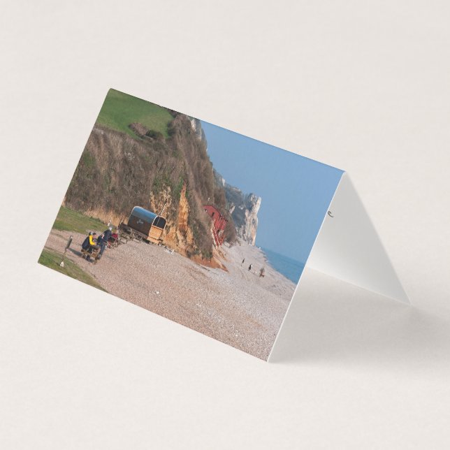 Tarjeta Branscombe Beach (Anverso)