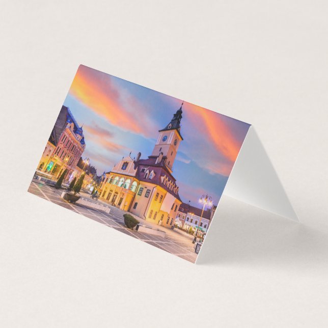 Tarjeta Brasov Rumanía (Anverso)