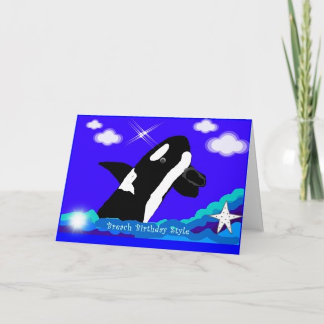 Tarjeta Brecha de cumpleaños (Anverso)