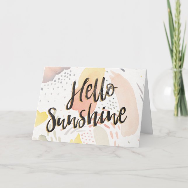 Tarjeta Bresa pradera II | Hola Sunshine (Anverso)