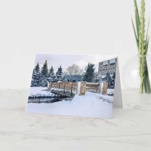 Tarjeta Brewster Gardens en febrero