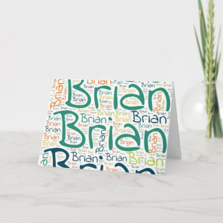 Tarjeta Brian
