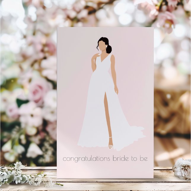 Tarjeta Bridal Shower Elegant Felicitaciones (Subido por el creador)