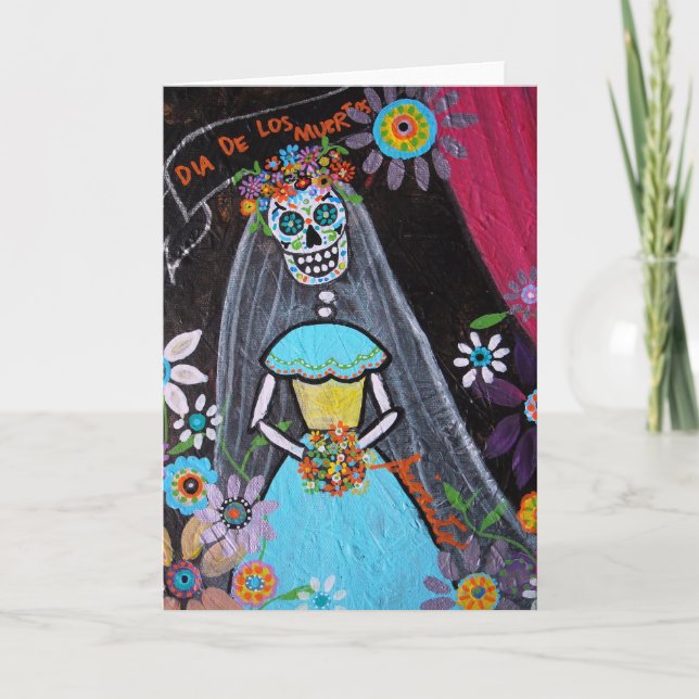 TARJETA BRIDE DIA DE LOS MUERTOS (Anverso)