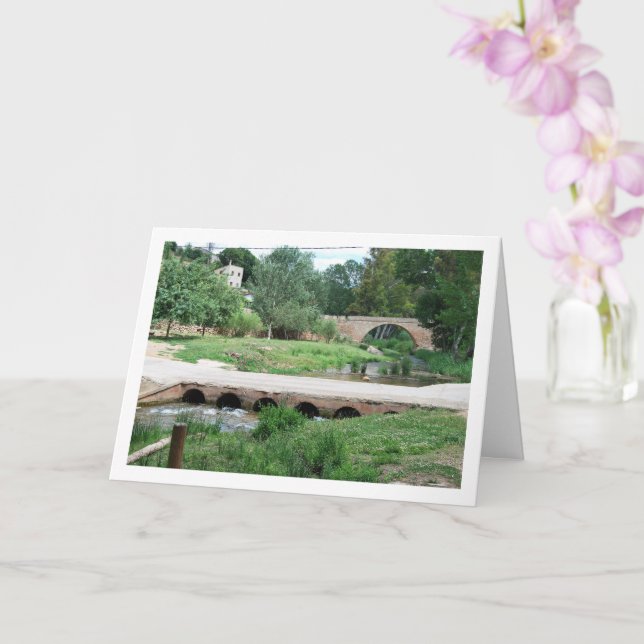 Tarjeta Bridge at Ruta del Agua, Chelva, Valencia, Spain (Orquídea)