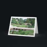 Tarjeta Bridge at Ruta del Agua, Chelva, Valencia, Spain<br><div class="desc">Bridge at Ruta del Agua,  Chelva,  Valencia,  Spain Greeting Card. You can easily customize this product for free if you would like to add wording or change the color of the background.</div>