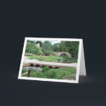 Tarjeta Bridge at Ruta del Agua, Chelva, Valencia, Spain<br><div class="desc">Bridge at Ruta del Agua,  Chelva,  Valencia,  Spain Greeting Card. You can easily customize this product for free if you would like to add wording or change the color of the background.</div>