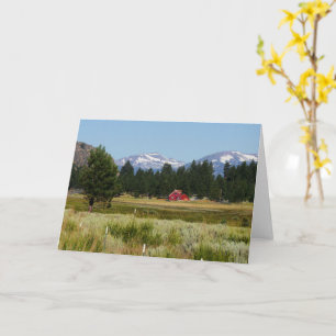 Tarjeta Bridgeport - California HWY 395 Landscape