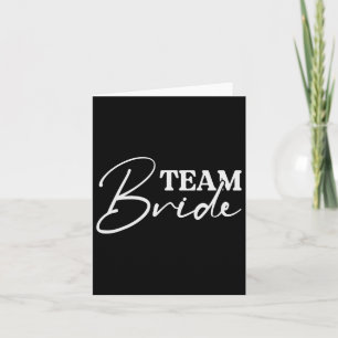 Tarjeta Brien Squad Bachelorette Party Bridesmaid Crew Bri