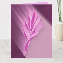 Tarjeta Bright flower.